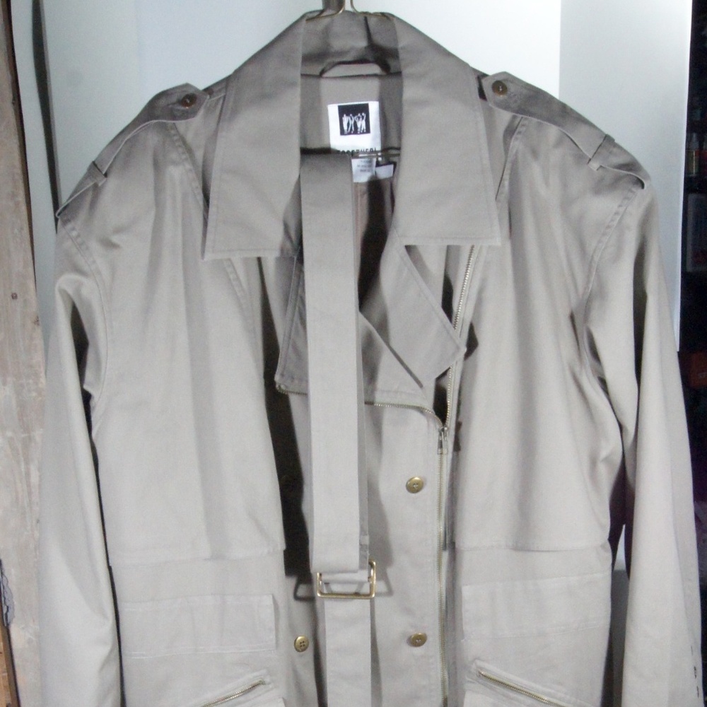 Vintage Womens Size 24 Trench Coat Together Brand